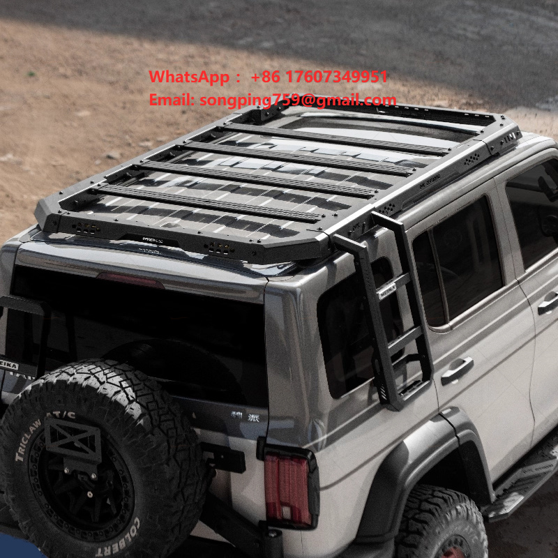 Cargo Rack Aluminum - Neues Design Aluminium Explorer Dachgepäckträger Gepäck-Transportplattform