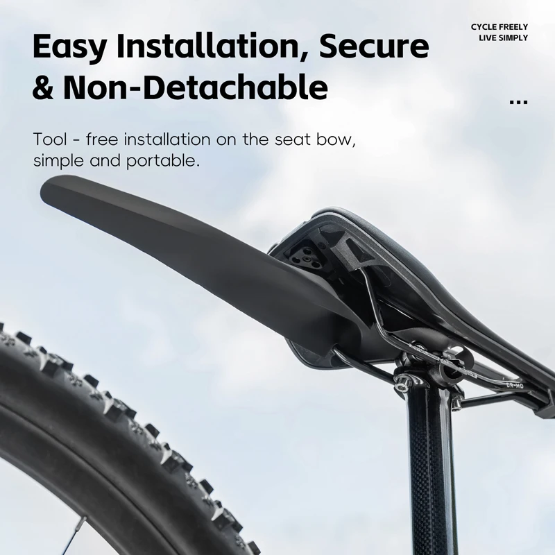 Fender Mudguard Set - Fahrrad-Kotflügel-Set, vorne und hinten, Allwetter-Schutz, universelle