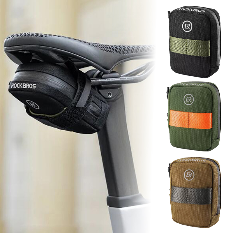Saddle Bag Under Seat - Mini-Fahrradsatteltasche, tragbare Fahrradtasche unter dem Sitz,