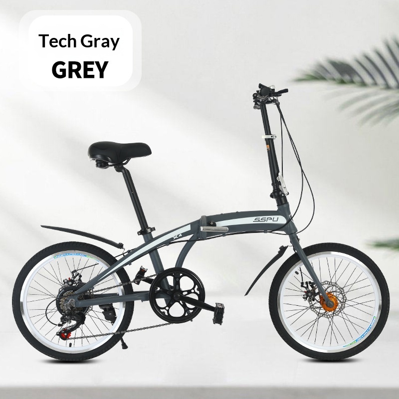 Commuter Biking - Klappfahrrad 20 Zoll Aluminiumlegierung Leichtes Pendler-Fahrrad