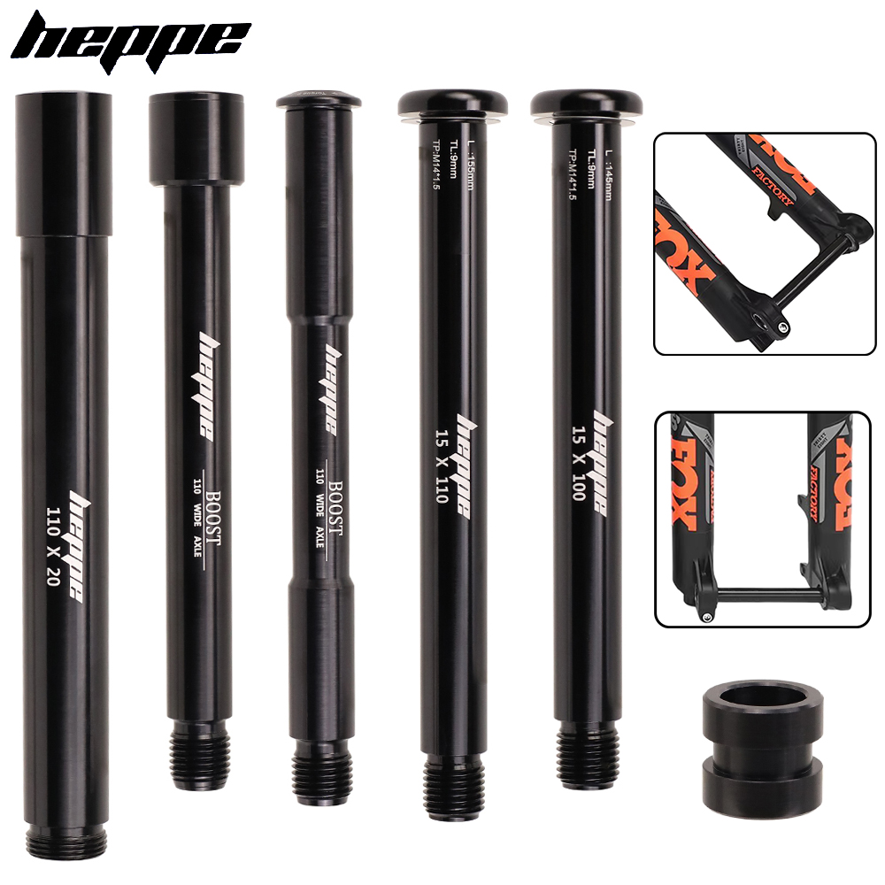 Dynamo Hub Front - HEPPE Fahrrad 15x100/110 20x110 Steckachse MTB