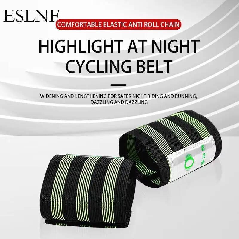 Cycling Commuter Pants - ESLNF Universelle Reflektierende Fahrrad-Sicherheitsgurte Verstellbare Knöchel-