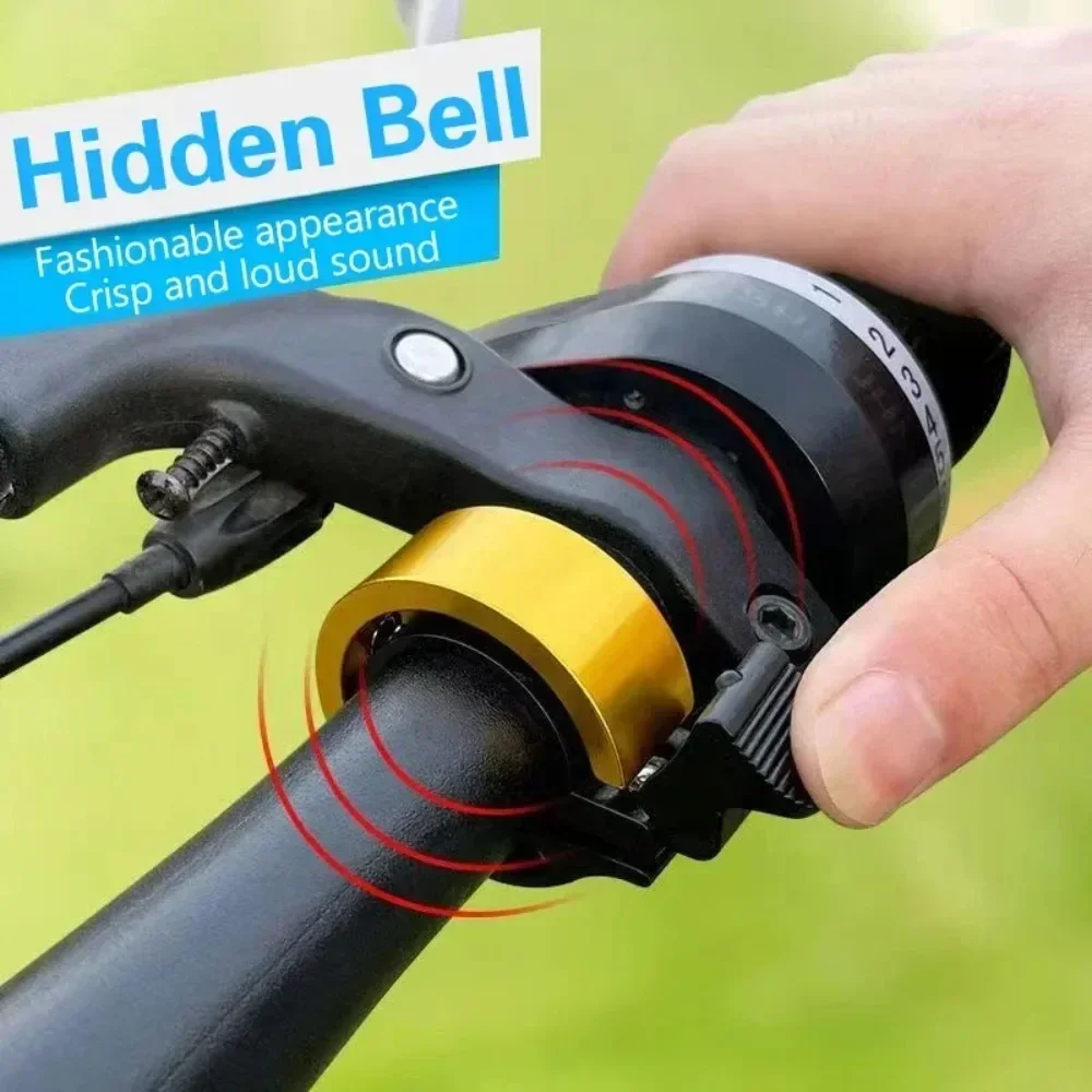 Bell Handlebar Ring - Fahrradklingel MTB Fahrradhorn aus Aluminium, Sicherheitsalarm
