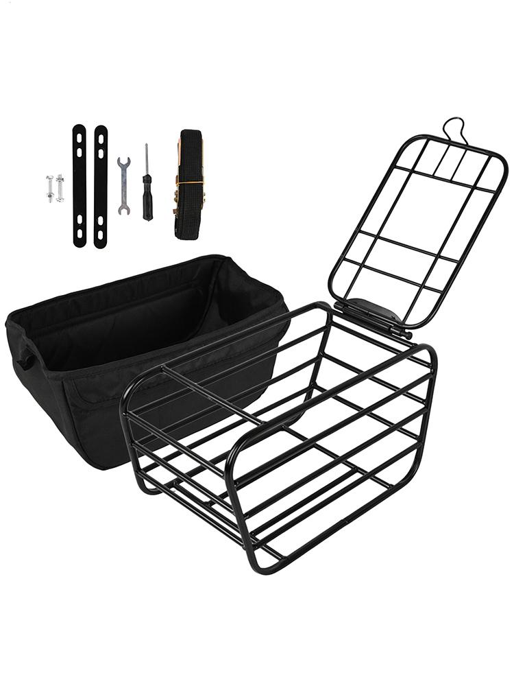 Cycling For Commute - Fahrrad-Heckkorb, robust, Fahrrad-Heckorganizer, Haustier-Transportbox, Gepäckkoffer für