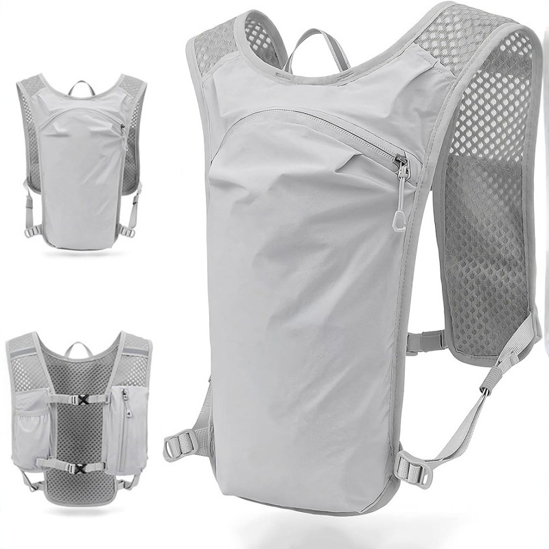 Reflective Vest Cycling - Ultraleichte Hydrationsweste für Trailrunning & Marathon