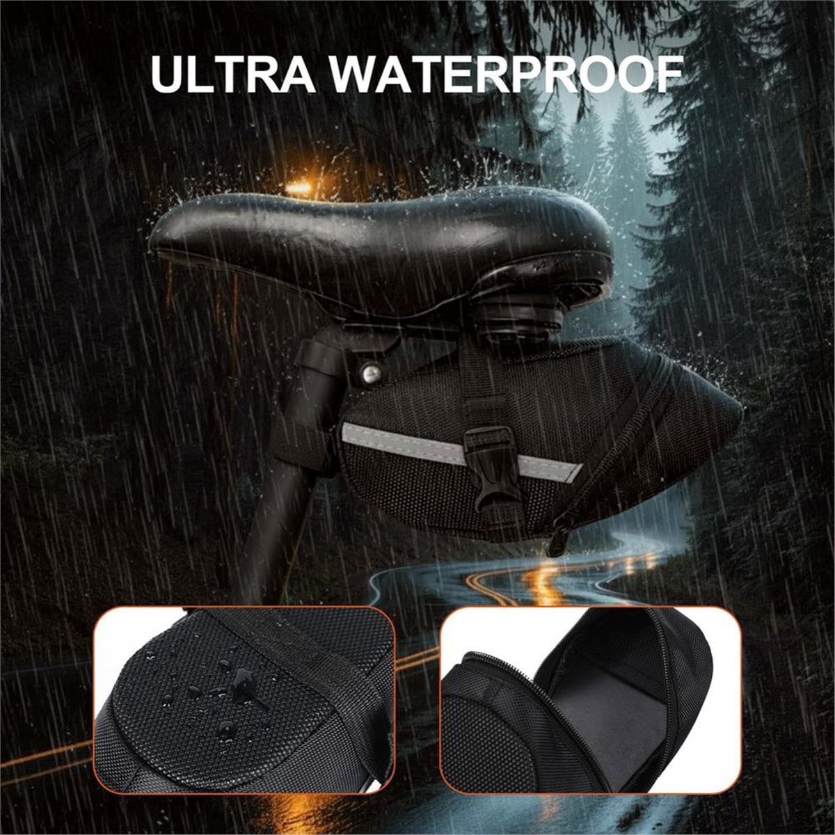 B72ABG 2er-Pack Fahrradsattelt – Saddle Bag Under Seat Bewertung und Preis