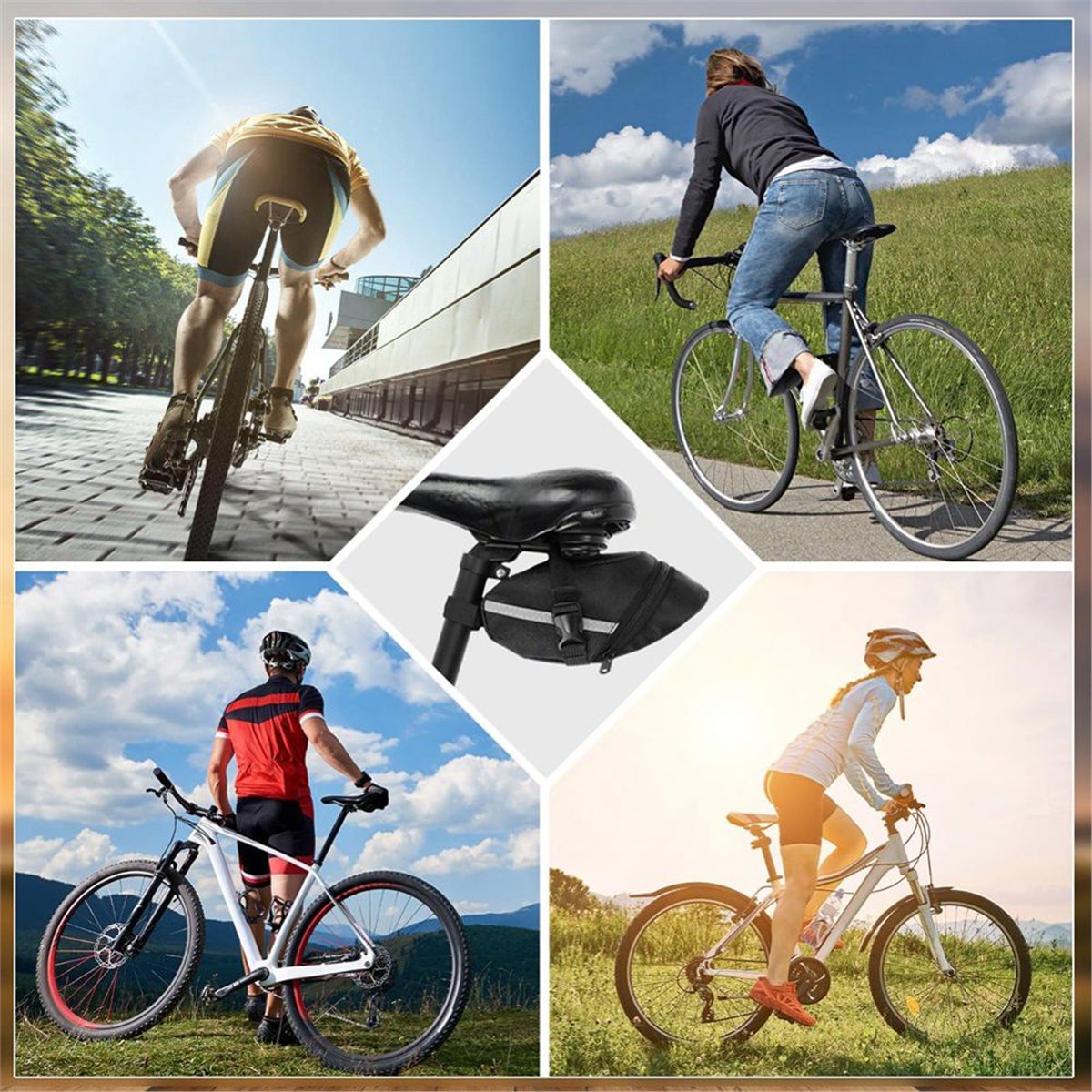 B72ABG 2er-Pack Fahrradsattelt – Saddle Bag Under Seat Bewertung und Preis