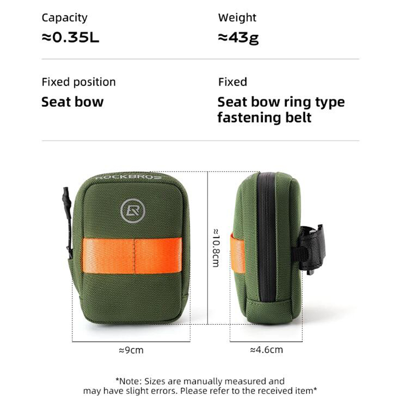 Mini-Fahrradsatteltasche, trag – Saddle Bag Under Seat Bewertung und Preis