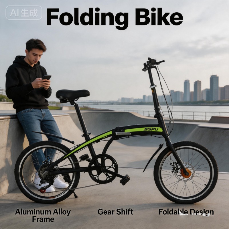 Ultraleichtes 20-Zoll-Faltrad  – Commuter Biking Bewertung und Preis
