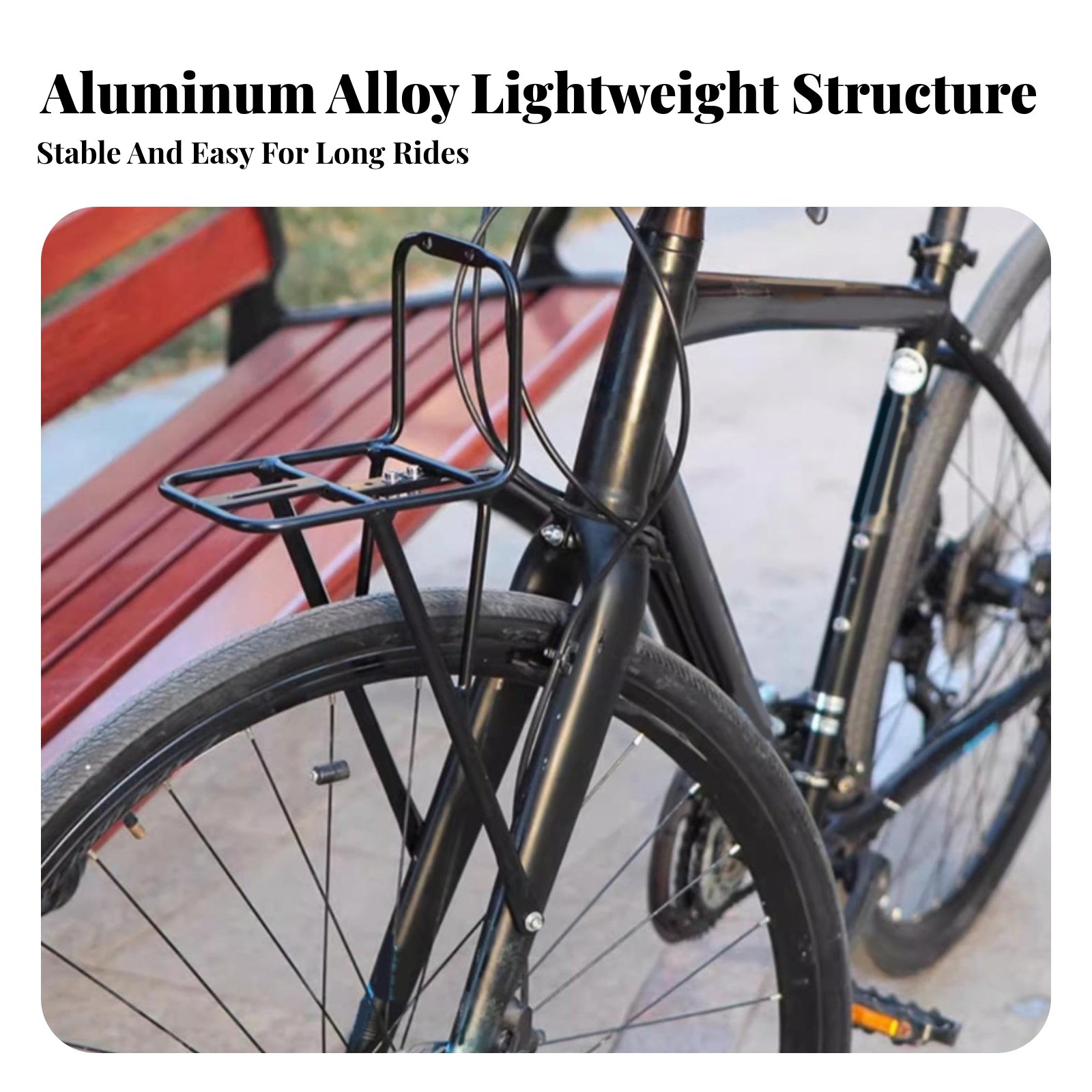 Fahrrad-Gepäckträger vorne, le – Cargo Rack Aluminum Bewertung und Preis