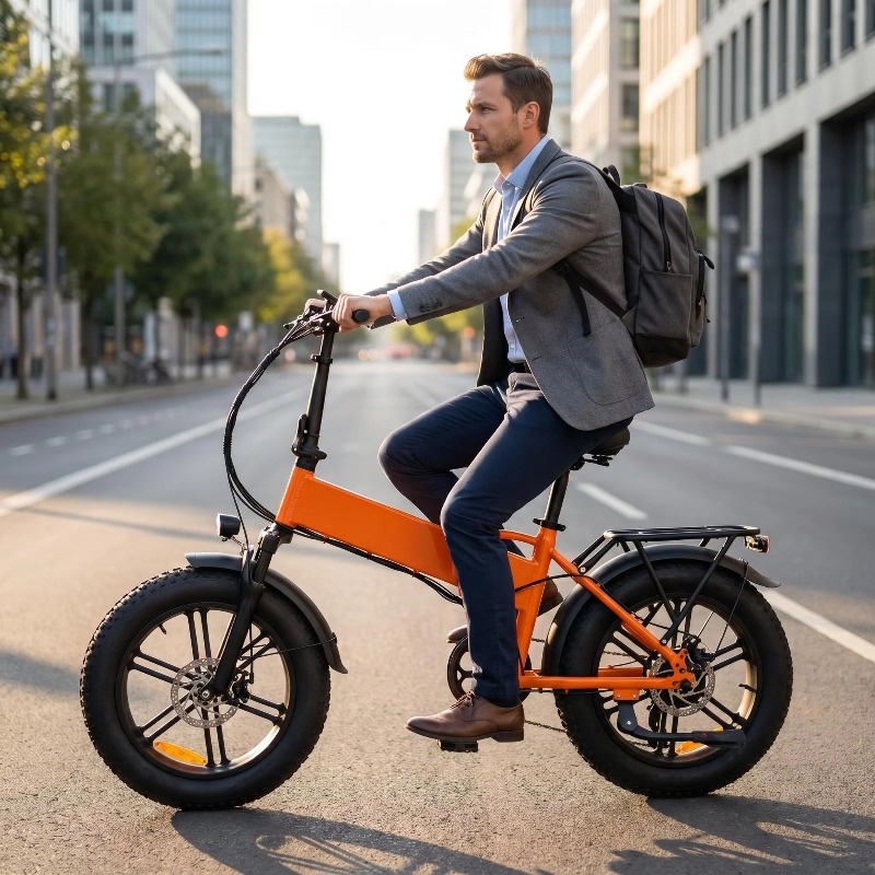 Tragbares, faltbares 20-Zoll-E – Cycling For Commute Bewertung und Preis