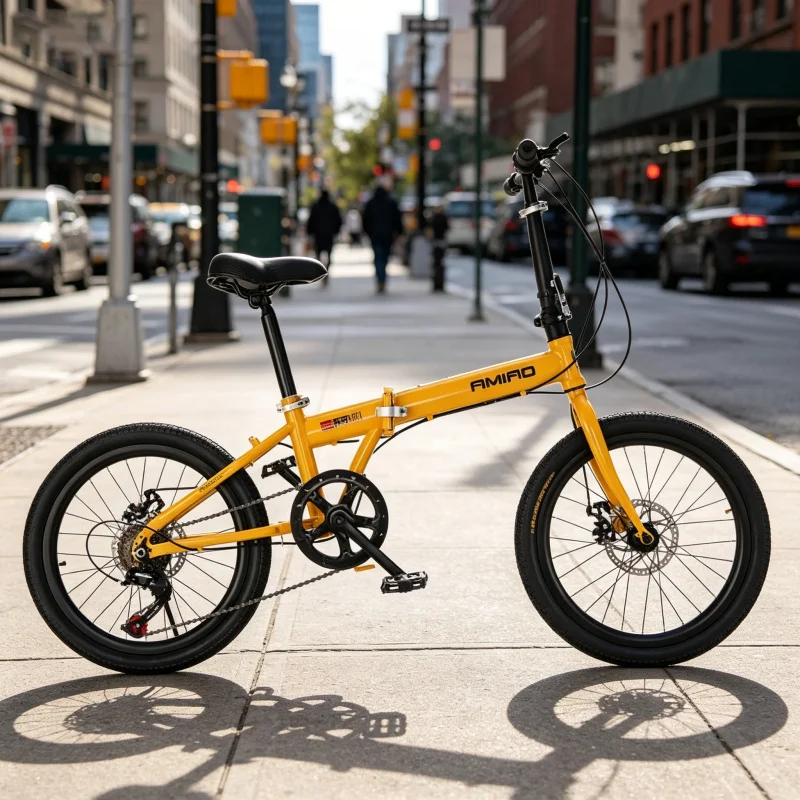 20 Zoll Gelbes Speichenrad-Fal – Commuter Biking Bewertung und Preis