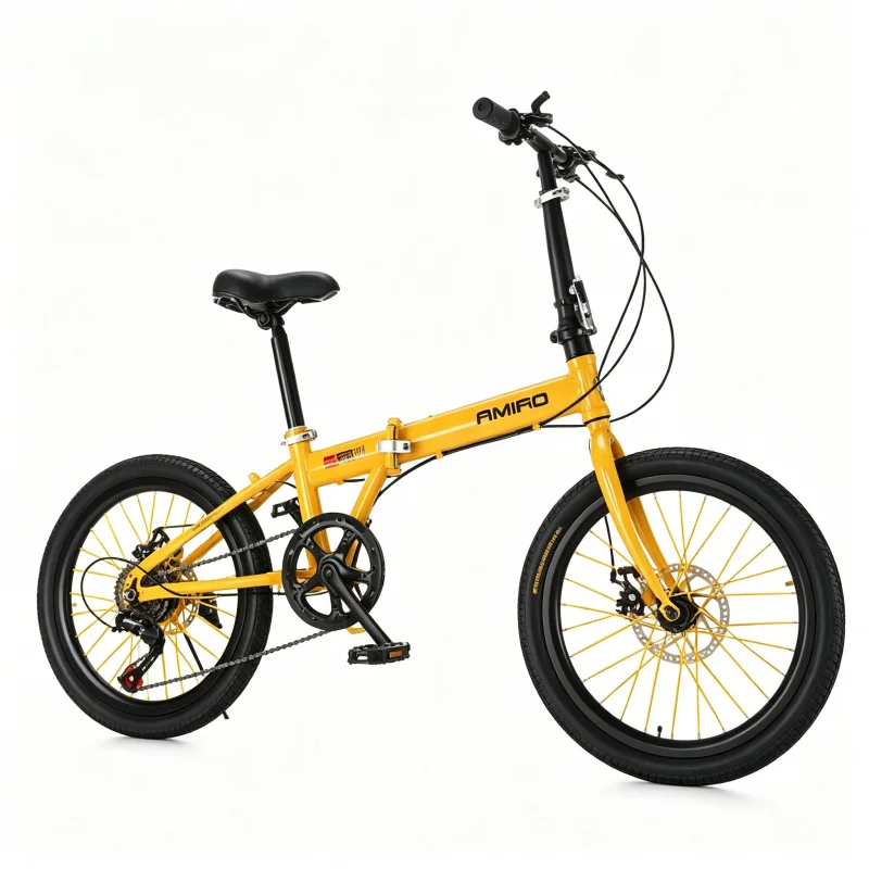 20 Zoll Gelbes Speichenrad-Fal – Commuter Biking Bewertung und Preis