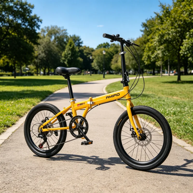 20 Zoll Gelbes Speichenrad-Fal – Commuter Biking Bewertung und Preis