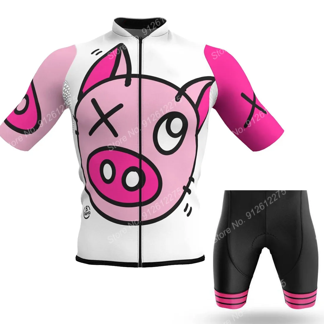 Set Cartoon Comic Schwein 2023 – Cycling Commuter Shorts Bewertung und Preis