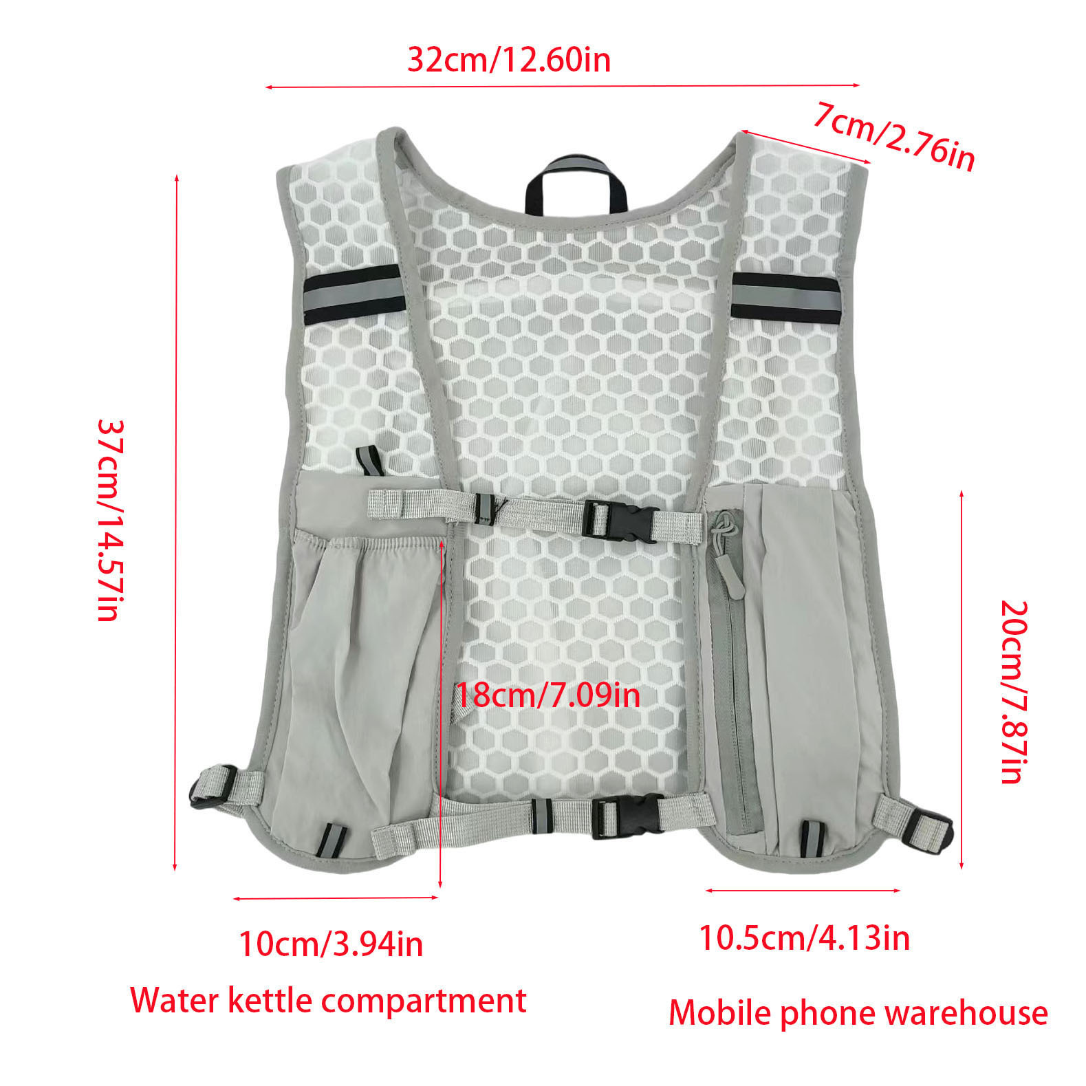 Leichter Outdoor-Rucksack für  – Reflective Vest Cycling Bewertung und Preis