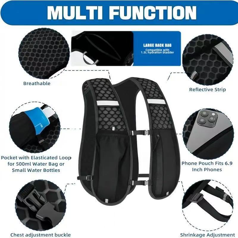 Leichter Outdoor-Rucksack für  – Reflective Vest Cycling Bewertung und Preis