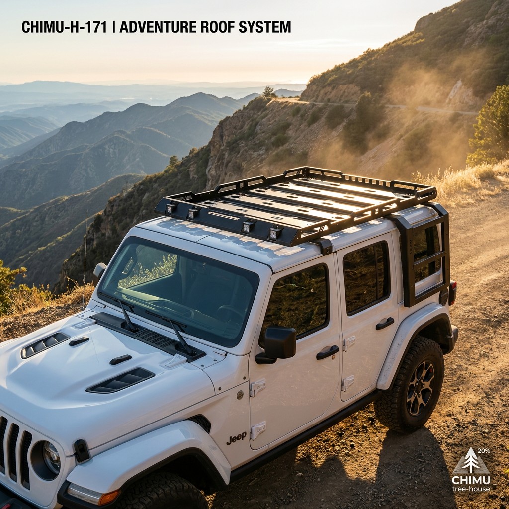 【CHIMU HOME】 für Wrangler JL J – Cargo Rack Aluminum Bewertung und Preis