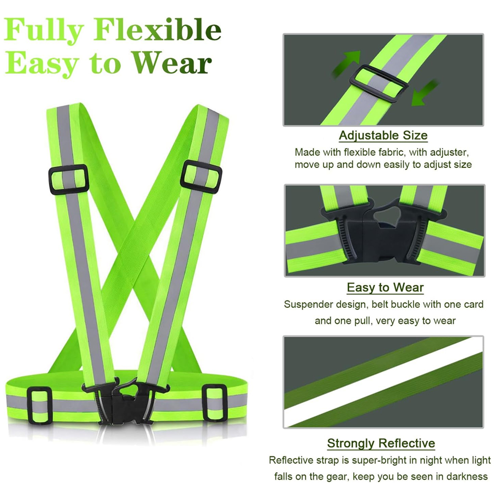 1 Stück Nachtlaufweste, hohe S – Reflective Vest Cycling Bewertung und Preis
