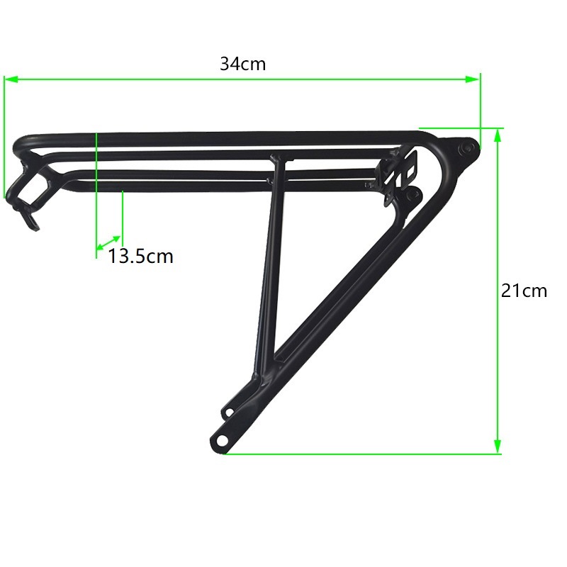 Fahrrad gepäckträger für Bromp – Cargo Rack Aluminum Bewertung und Preis