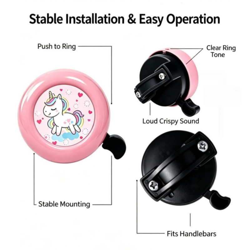 Fahrradklingel mit Cartoon-Mot – Bell Handlebar Ring Bewertung und Preis